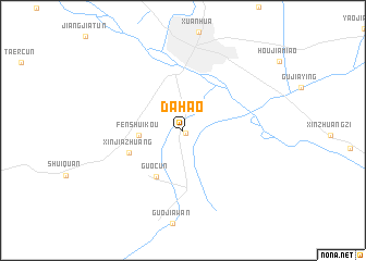 map of Dahao