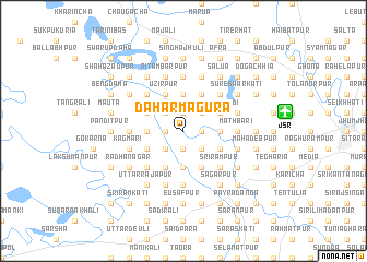 map of Dahar Māgura