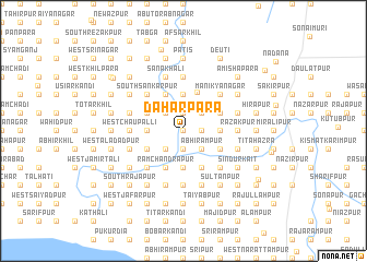 map of Daharpāra