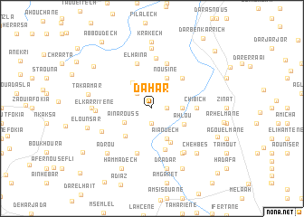 map of Dahar