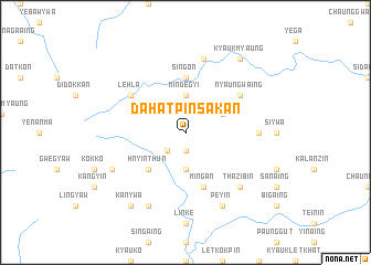 map of Dahatpin Sakan