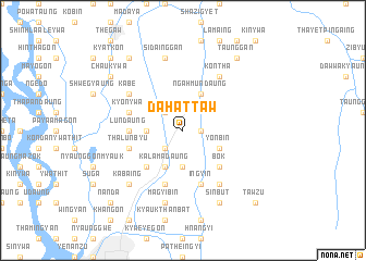 map of Dahattaw