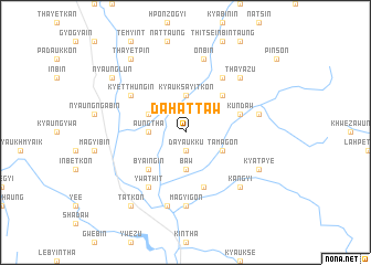 map of Dahattaw