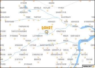 map of Dahat