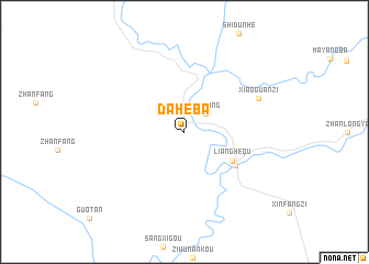 map of Daheba