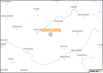 map of Dahedang