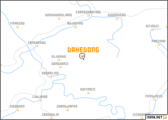 map of Dahedong