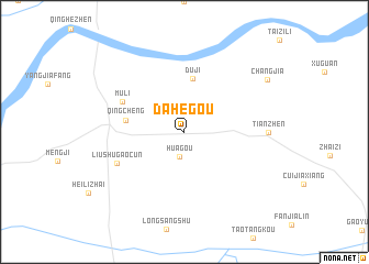 map of Dahegou