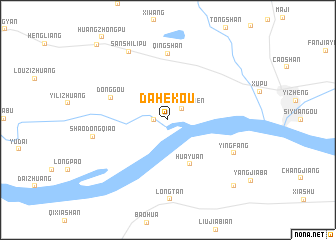 map of Dahekou