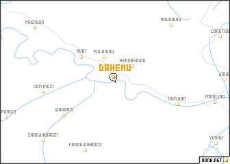 map of Dahemu