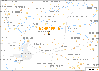 map of Dahenfeld