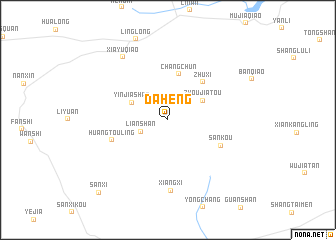 map of Daheng