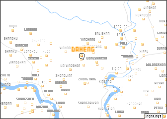 map of Daheng