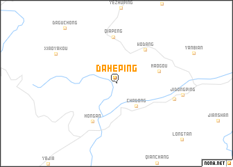 map of Daheping