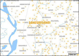 map of Dahesar Dāhri
