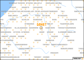 map of Dahet