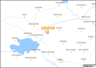 map of Dahewa