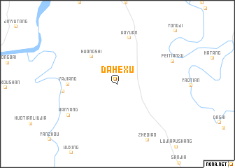 map of Dahexu