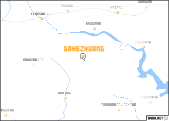 map of Dahezhuang