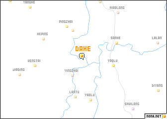 map of Dahe