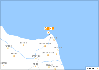 map of Dahe