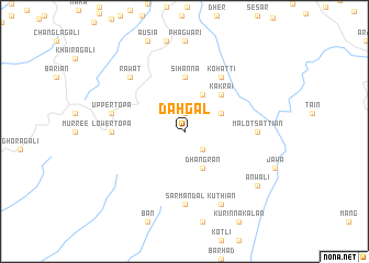 map of Dāhgal