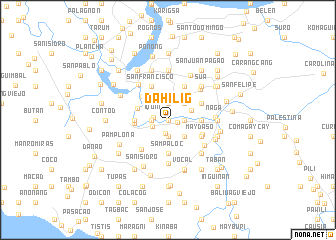 map of Dahilig