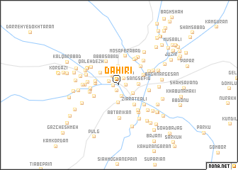 map of Dahīrī