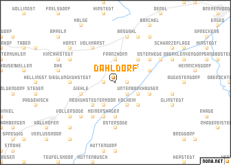 map of Dahldorf