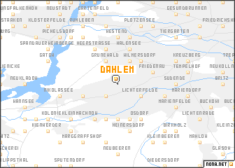 map of Dahlem