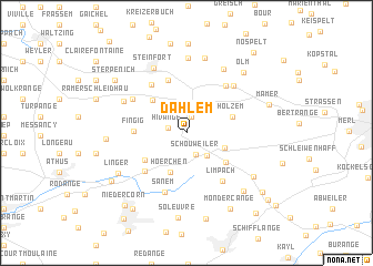 map of Dahlem