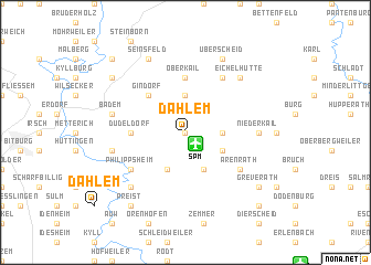 map of Dahlem