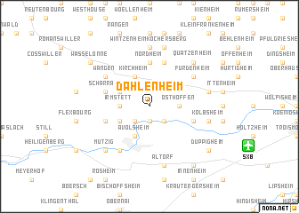 map of Dahlenheim