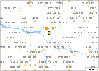 map of Dahlen