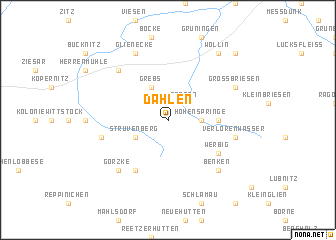 map of Dahlen