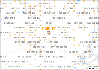 map of Dahlen