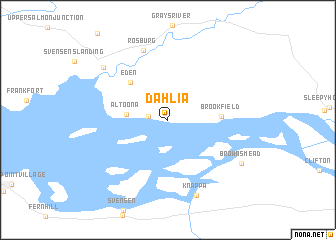 map of Dahlia