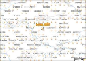 map of Dahlsen