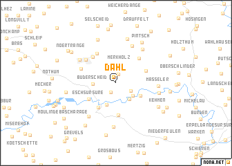 map of Dahl