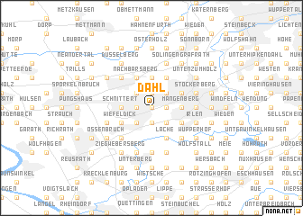 map of Dahl