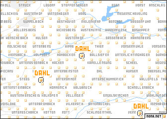 map of Dahl