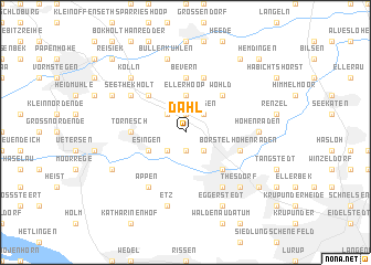 map of Dahl