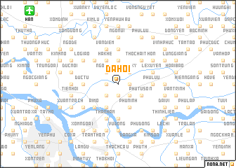 map of Ða Hội