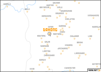map of Dahong