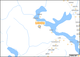 map of Dahou