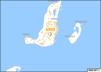 map of Daho