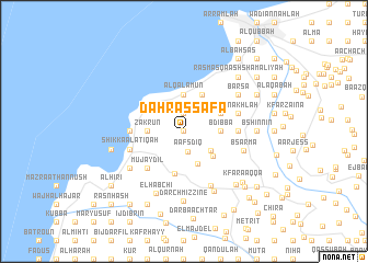 map of Ḑahr aş Şafā