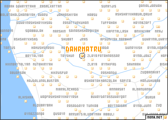 map of Ḑahr Maţrū