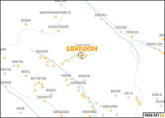 map of Dahrūkah