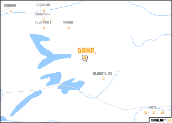 map of Ḑahr